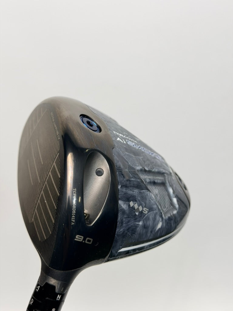 Callaway Paradym Ai Smoke Triple Diamond S TC Driver Head Only 9° LH
