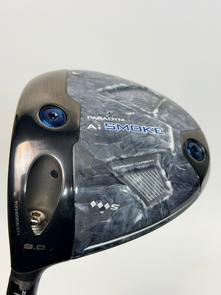 Callaway Paradym Ai Smoke Triple Diamond S TC Driver Head Only 9° LH