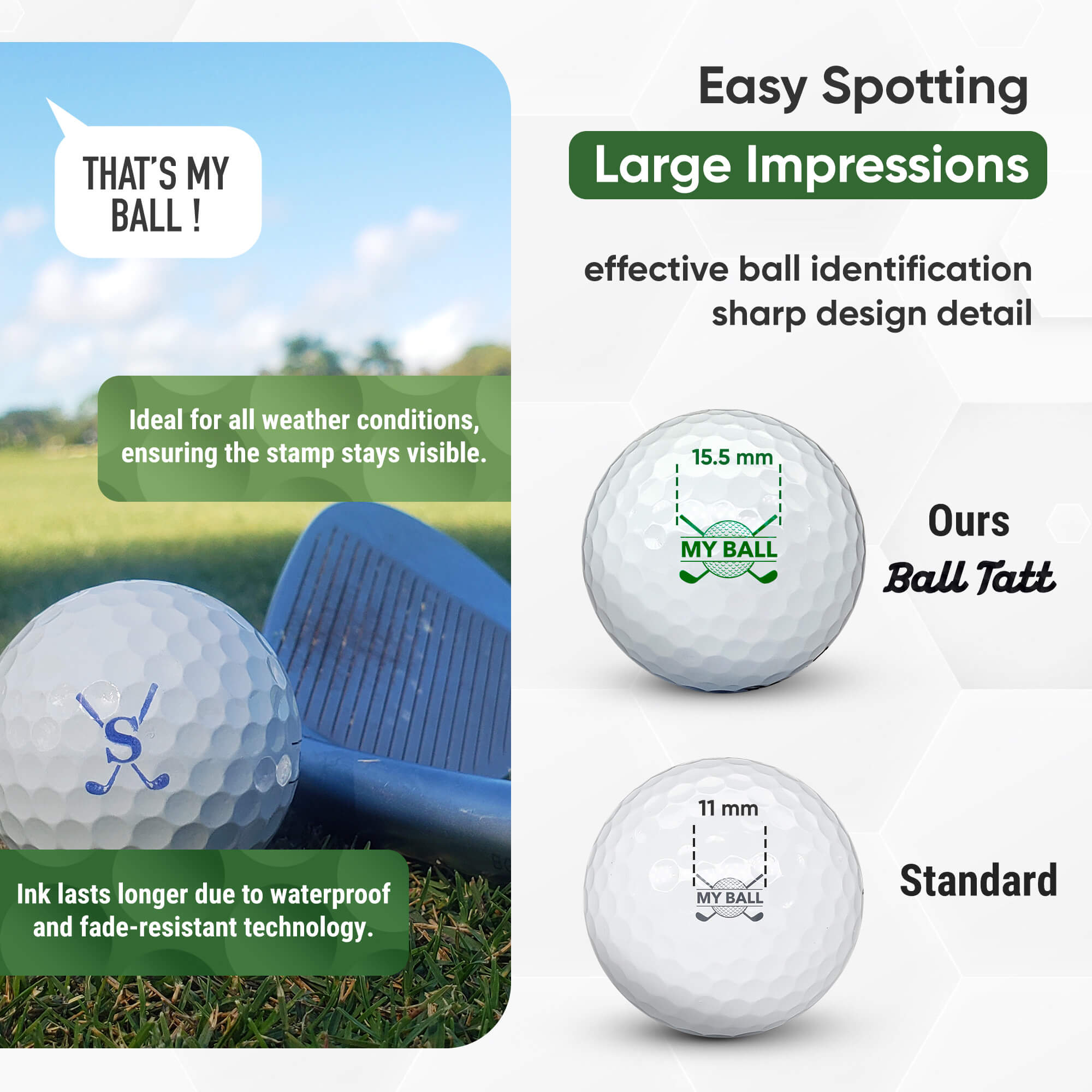 S Monogram Golf Clubs
