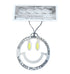 Scotty Cameron - Black/Yellow Smiley Face Bag Tag