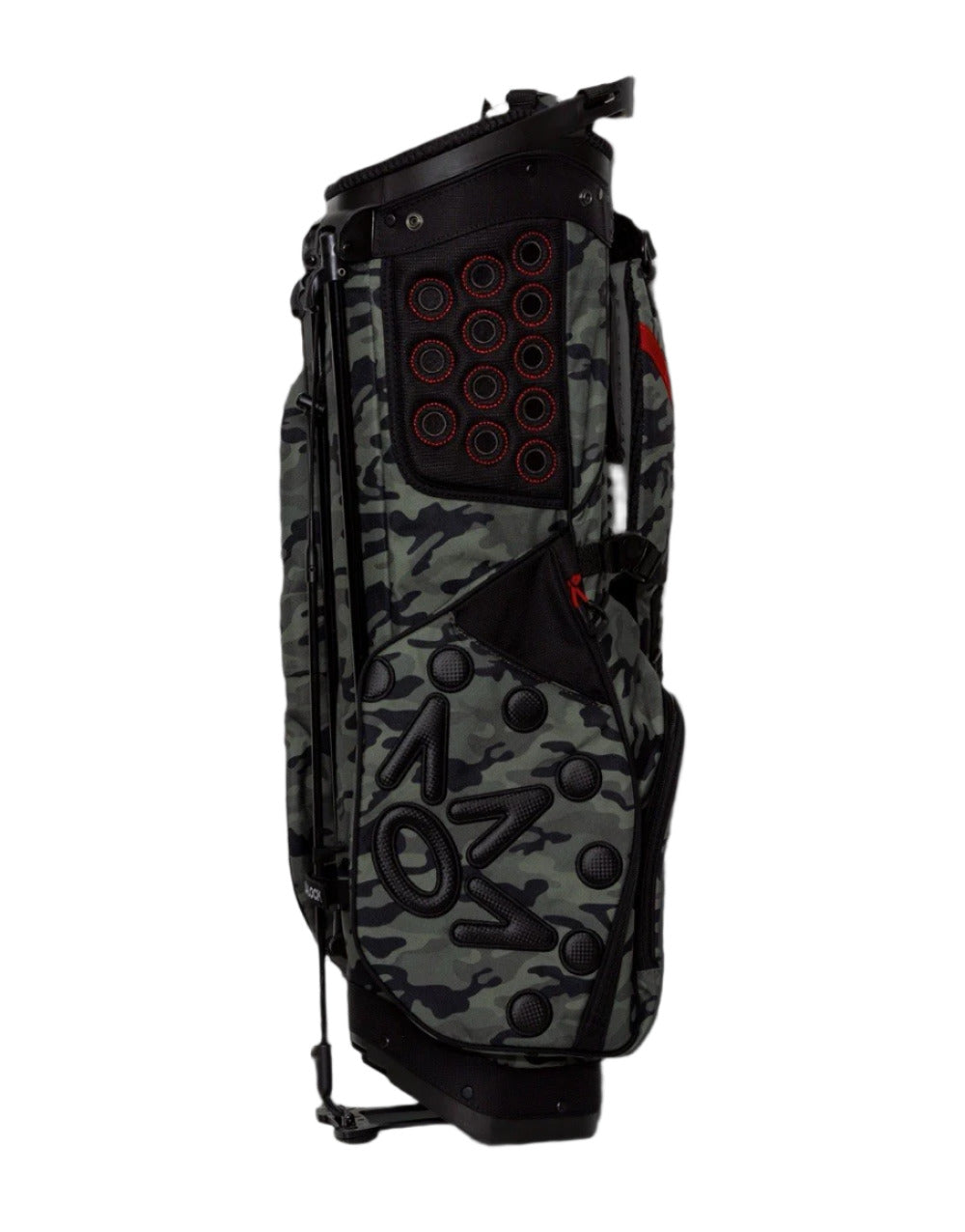 Scotty Cameron Junior Camo/Red Circle T Stand Bag