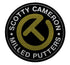 Scotty Cameron "Circle T" Milled Putters Sticker - Green/Charcoal Round 3.125”