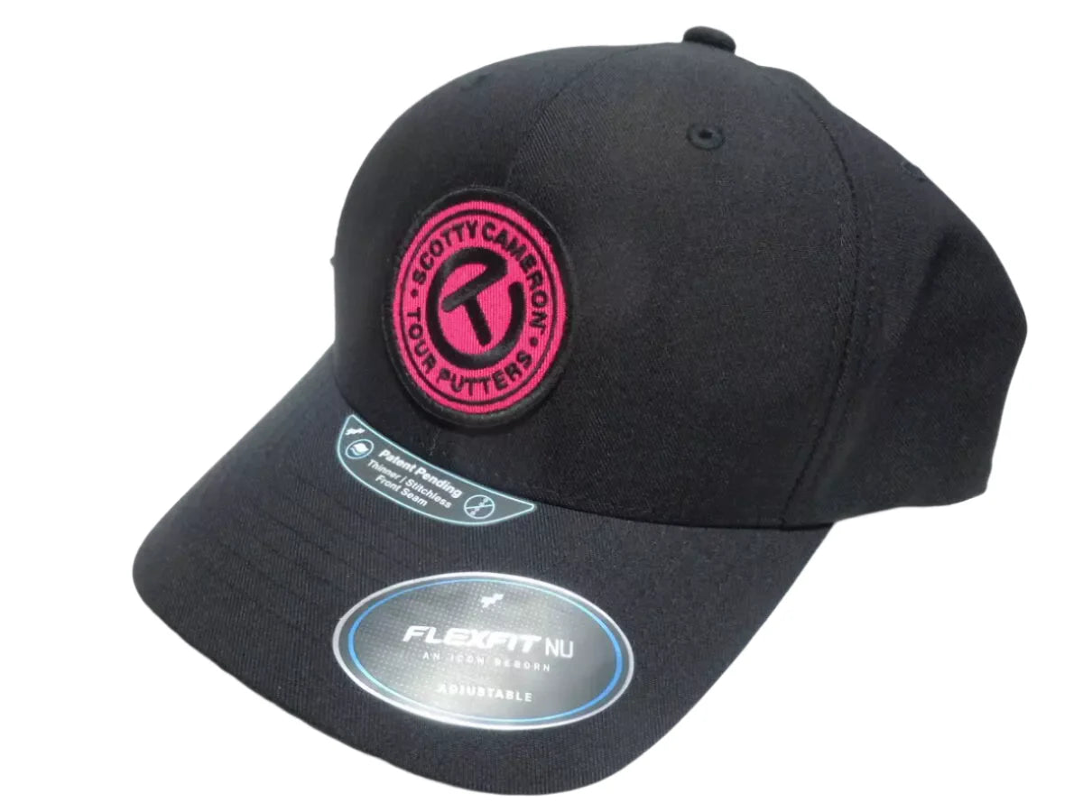 Scotty Cameron - 2024 Circle T Black/Pink Flexfit Snapback Hat