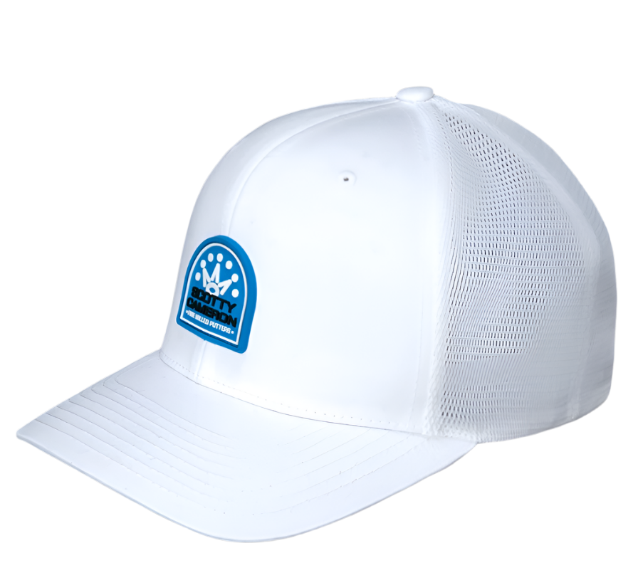 Scotty Cameron - Crown Stack Blue Rubber Patch Flexfit Trucker Hat