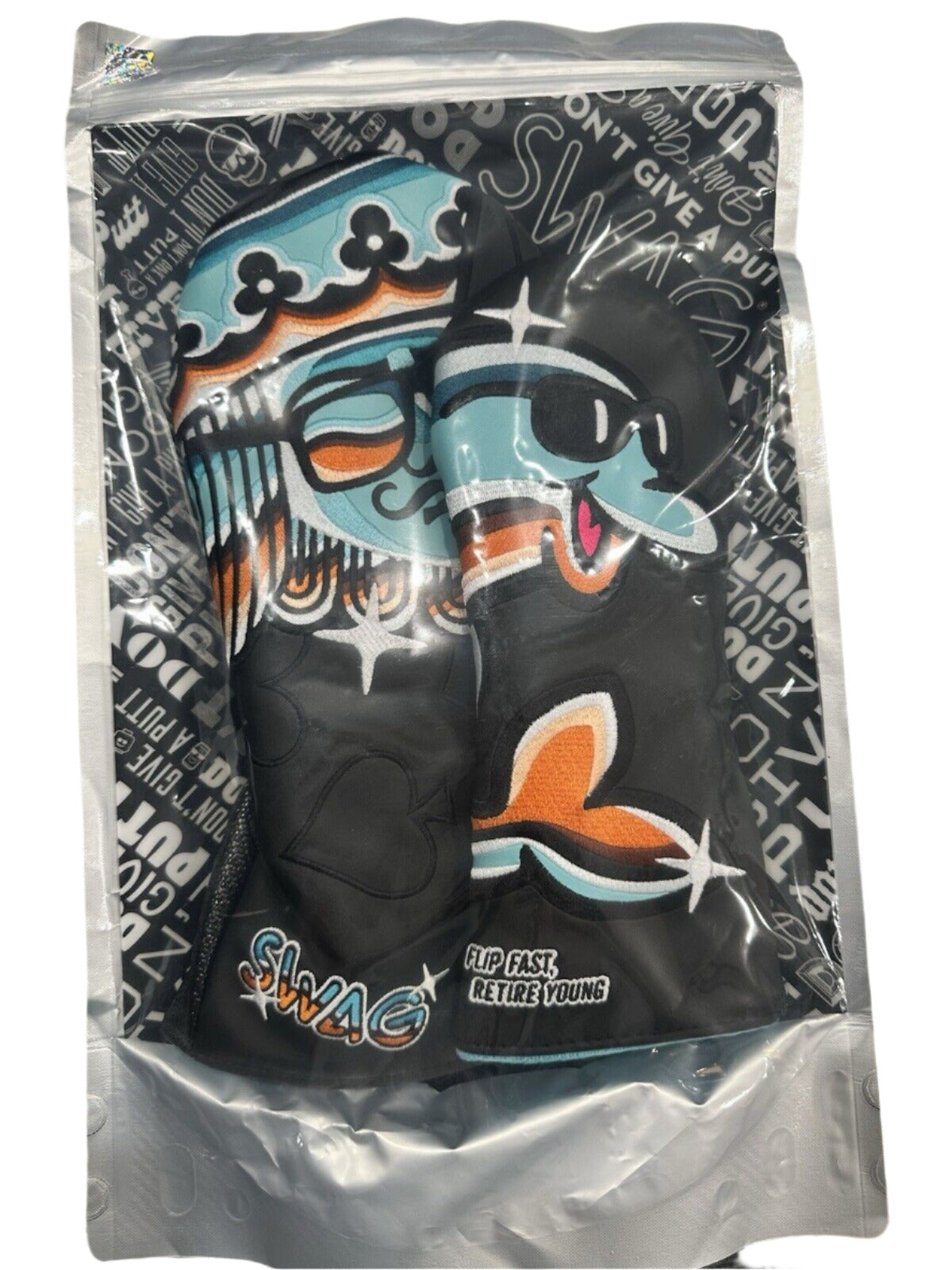 Swag Golf - King Flipper Chrome Combo Wood Headcover Set