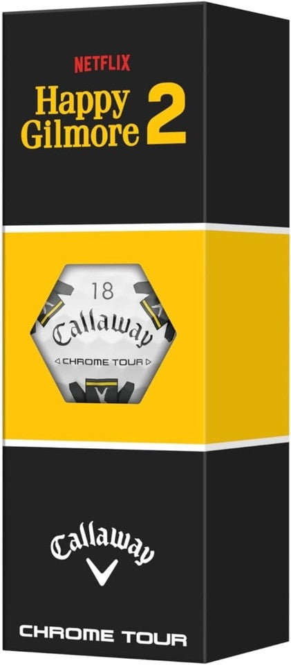 Callaway Chrome Tour Happy Gilmore 2 "Hips" Golf Balls