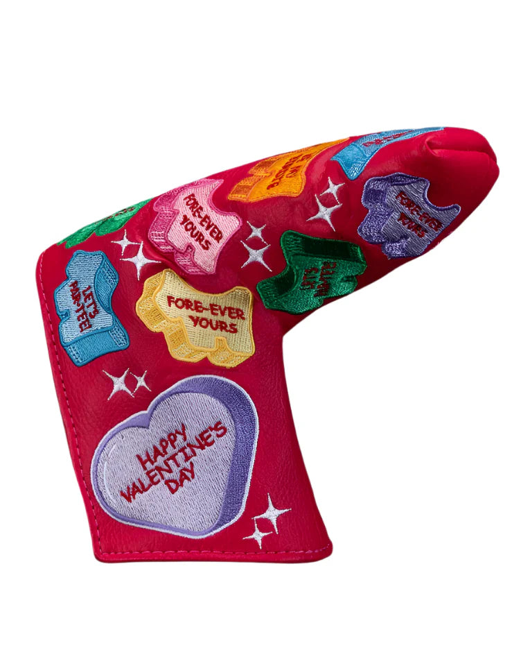 Scotty Cameron Valentine's Day 2025 Candy Dog Blade Putter Headcover