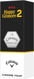 Callaway Chrome Tour Happy Gilmore 2 "Just Tap It In" Golf Balls