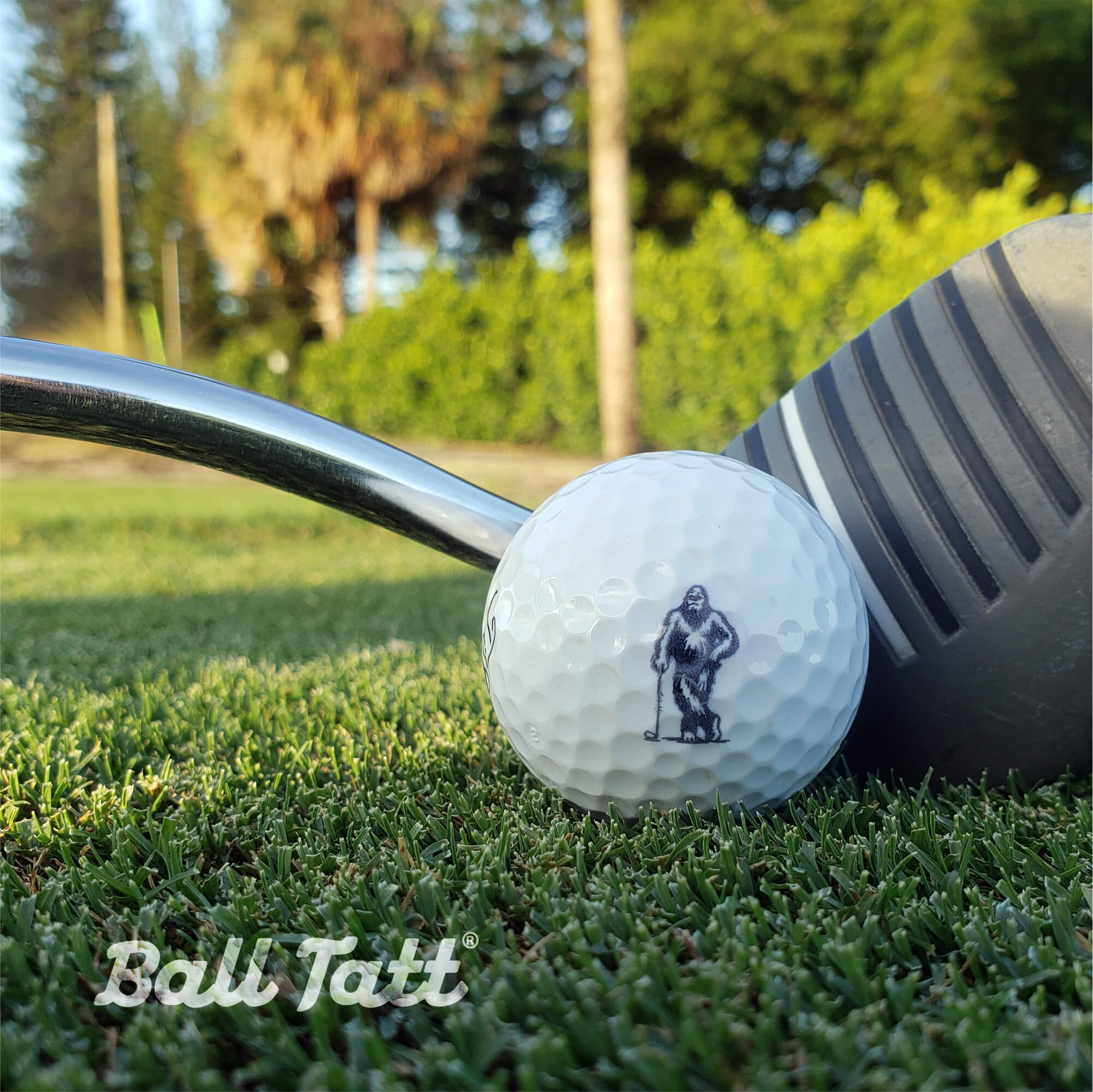 Sasquatch Golfer