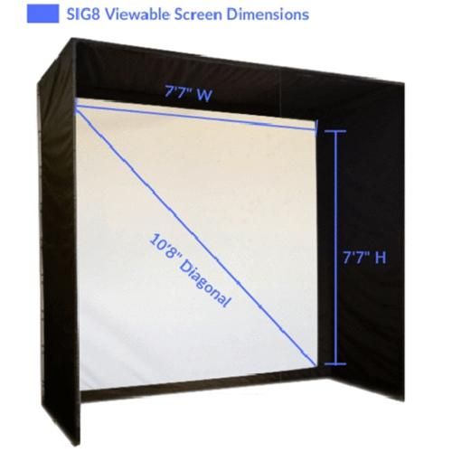 SIG Golf Simulator Enclosure