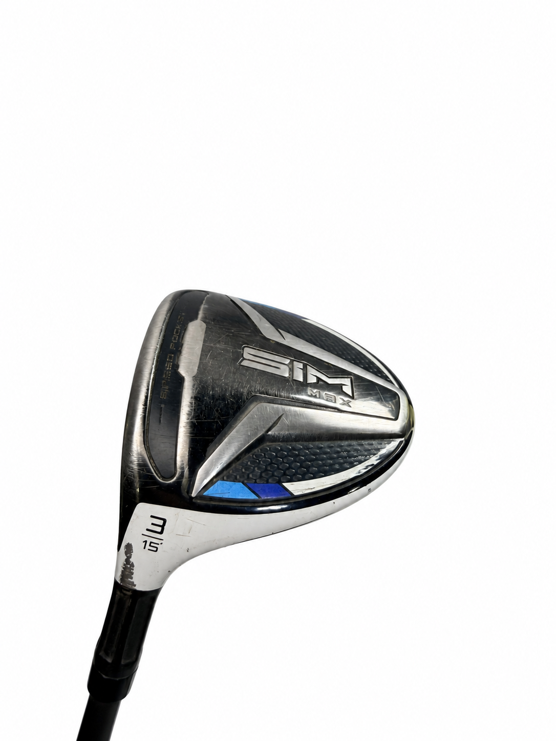 TaylorMade SIM MAX 3 Wood 15° HZRDUS 70g 6.0 Stiff LH (Used)
