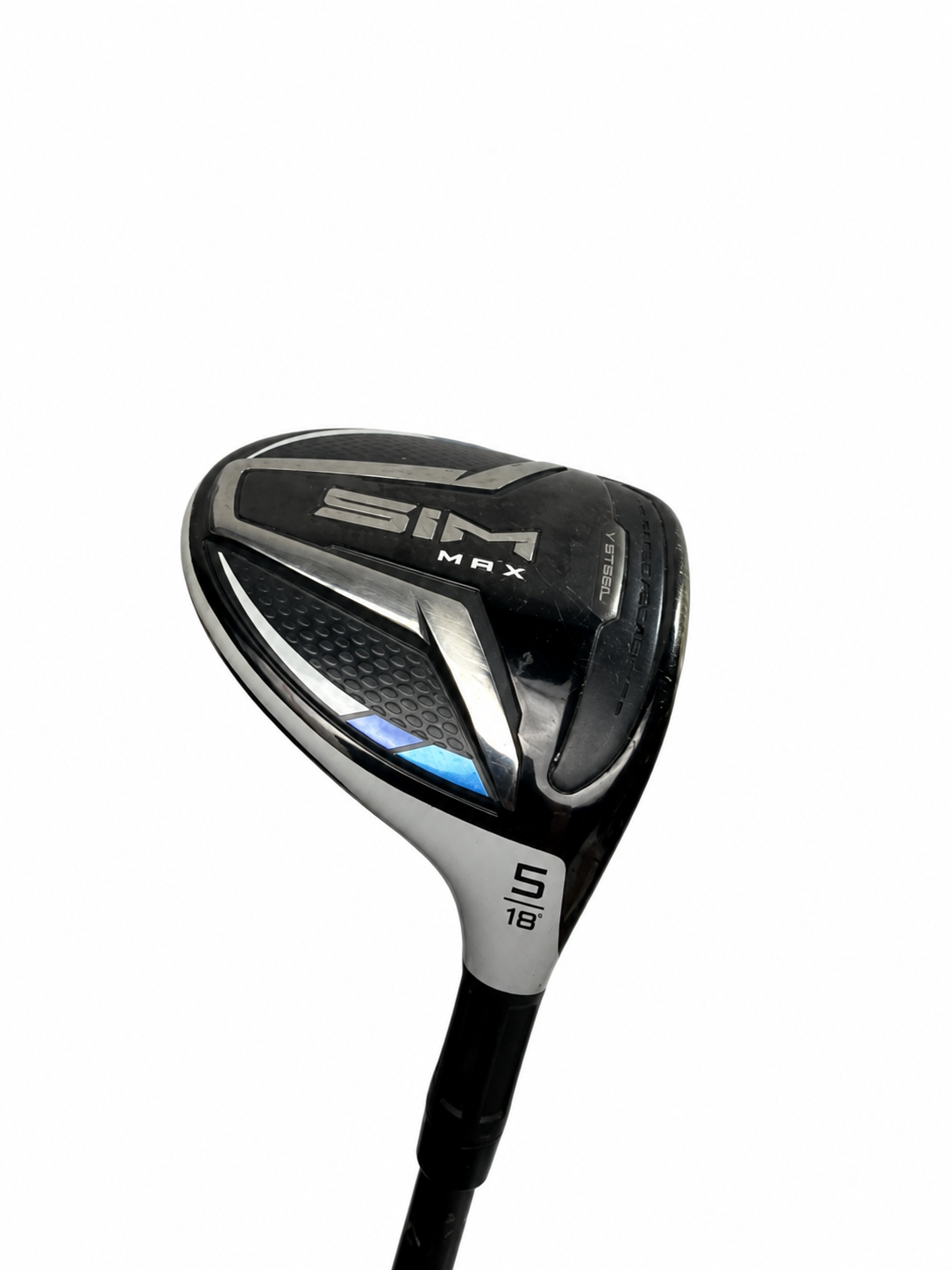 TaylorMade SIM MAX 5 Wood 18° EvenFlow Riptide 70g 6.0 Stiff RH (Used)