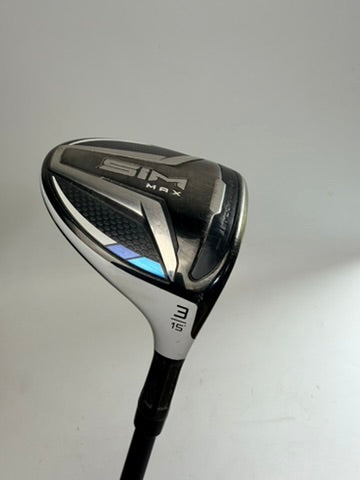 TaylorMade SIM MAX 3 Wood 15° Ventus FW 5-R Regular Flex RH (Used)