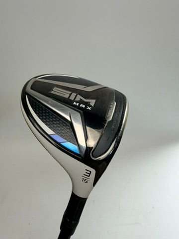 TaylorMade SIM MAX 3 Wood 15° Ventus FW 5-R Regular Flex RH (Used)