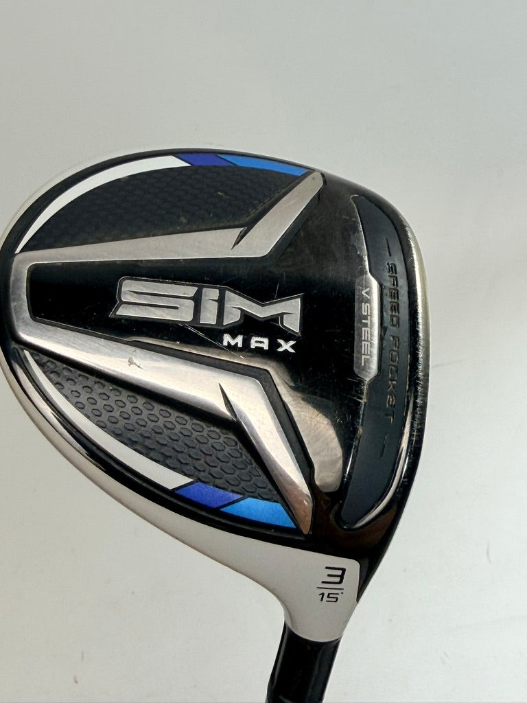 TaylorMade SIM MAX 3 Wood 15° Ventus FW 5-R Regular Flex RH (Used)