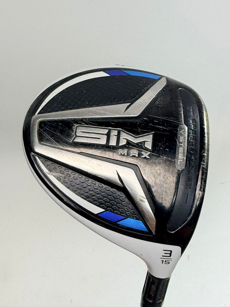 TaylorMade SIM MAX 3 Wood 15° Ventus FW 5-R Regular Flex RH (Used)