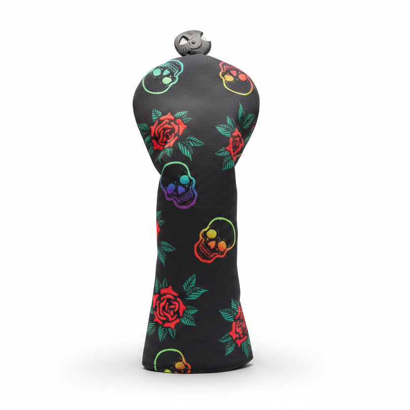 Skulls & Roses Canvas Headcover