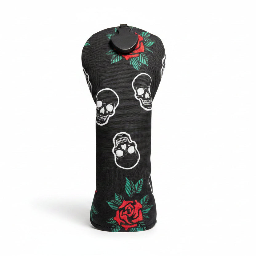 Skulls & Roses Canvas Headcover