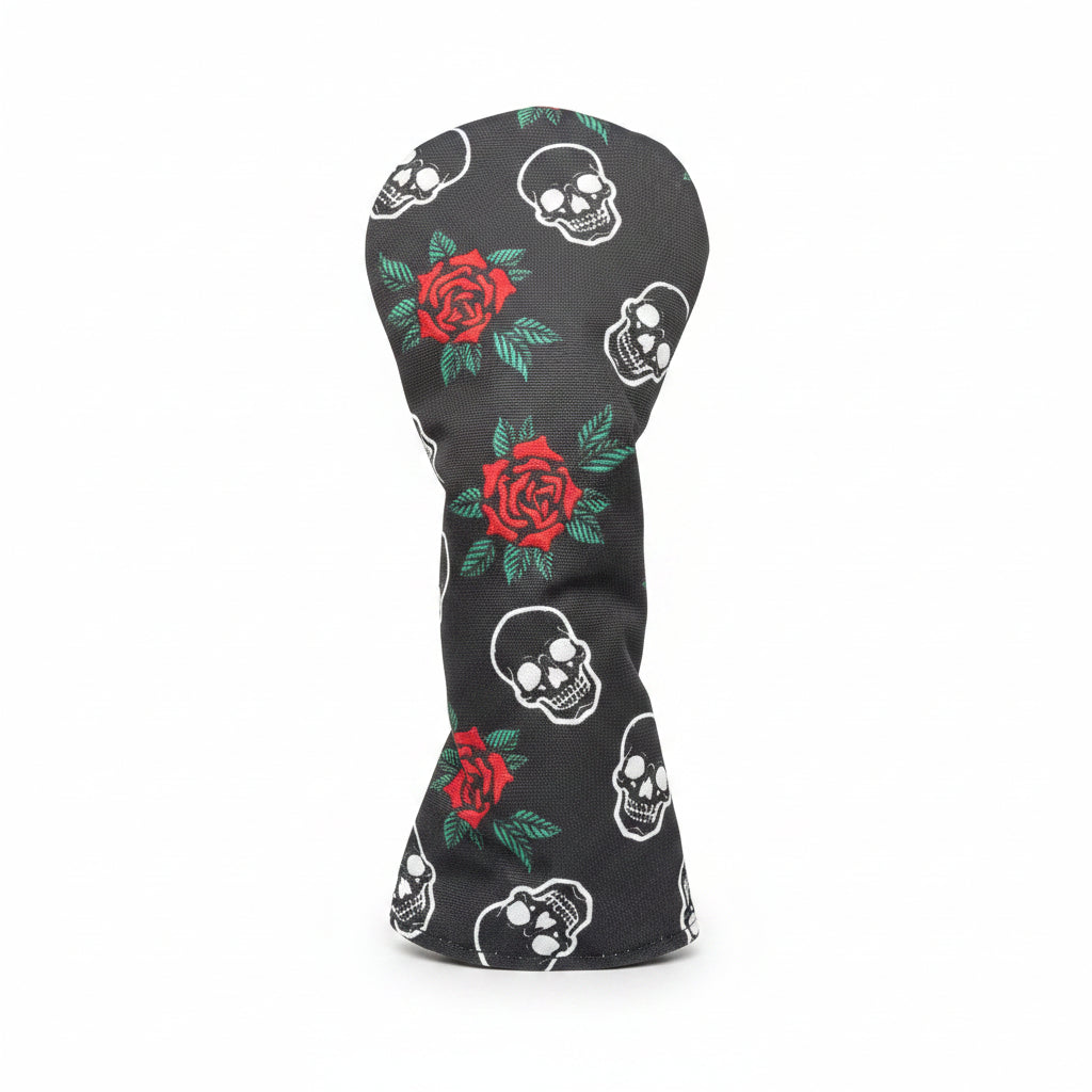 Skulls & Roses Canvas Headcover