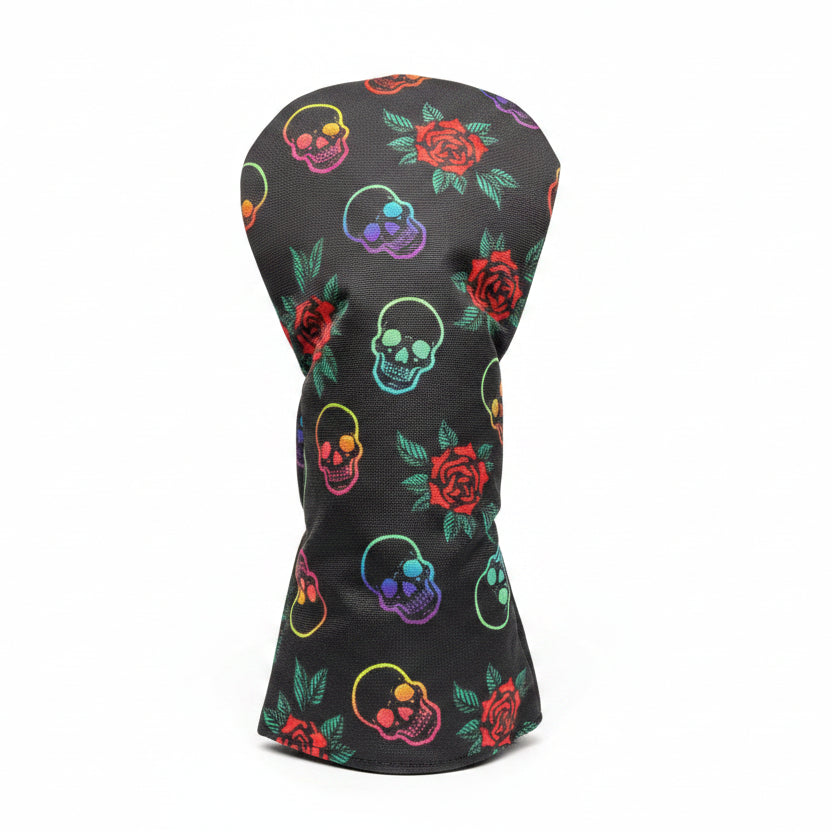 Skulls & Roses Canvas Headcover