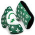 Green Smiley Star Driver Headcover – Good Vibes Only