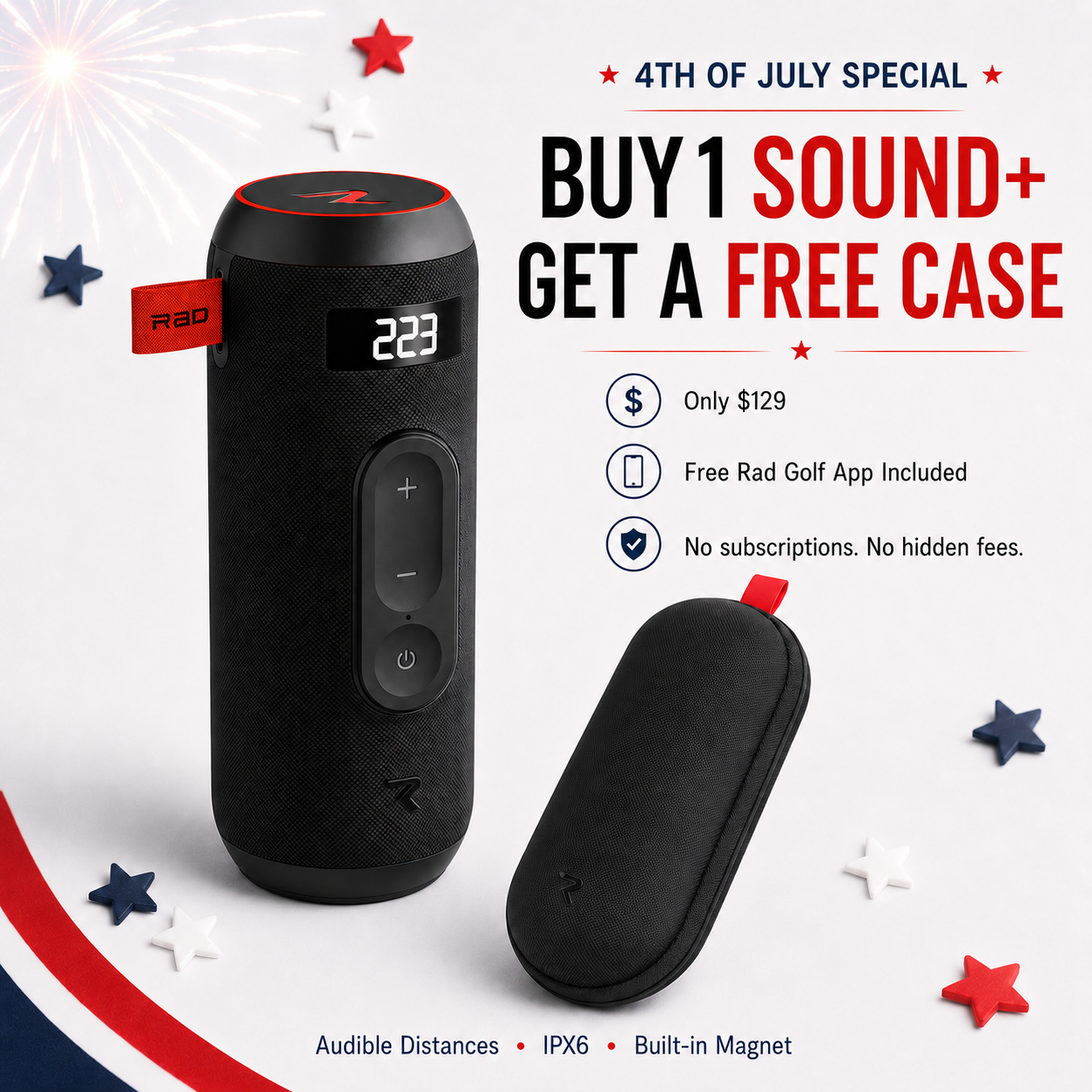 SOUND+ GPS Golf Speaker