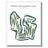 Spring Lake Country Club, Illinois - Printed Golf Courses