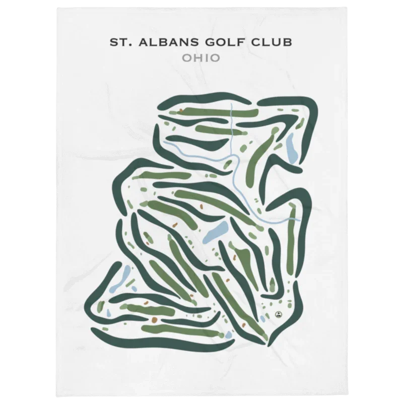 St. Albans Golf Club, Ohio - Printed Golf Courses