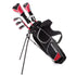 Golfgen™ PGA Tour G1 Series Kids Golf Club Set With 6 Clubs, Stand Golf Bag & 10 Total Pieces | Golf Clubs and Sets for Heights 4'1" - 4'8" | Complete Golf Club Sets | Young Men & Women Golf Clubs Ages 5-8