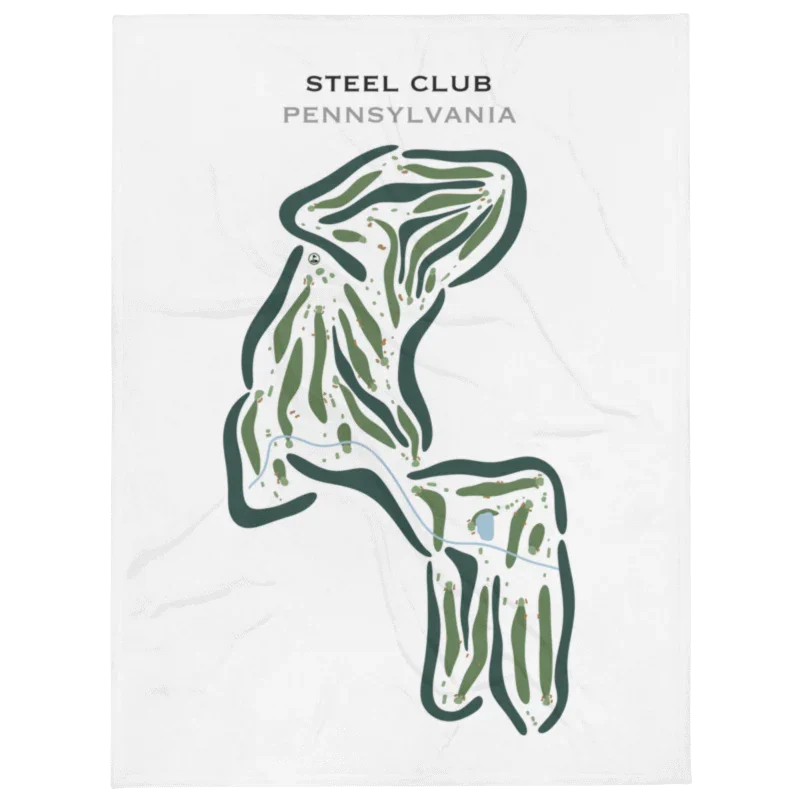 Steel Club, Pennsylvania - Printed Golf Courses