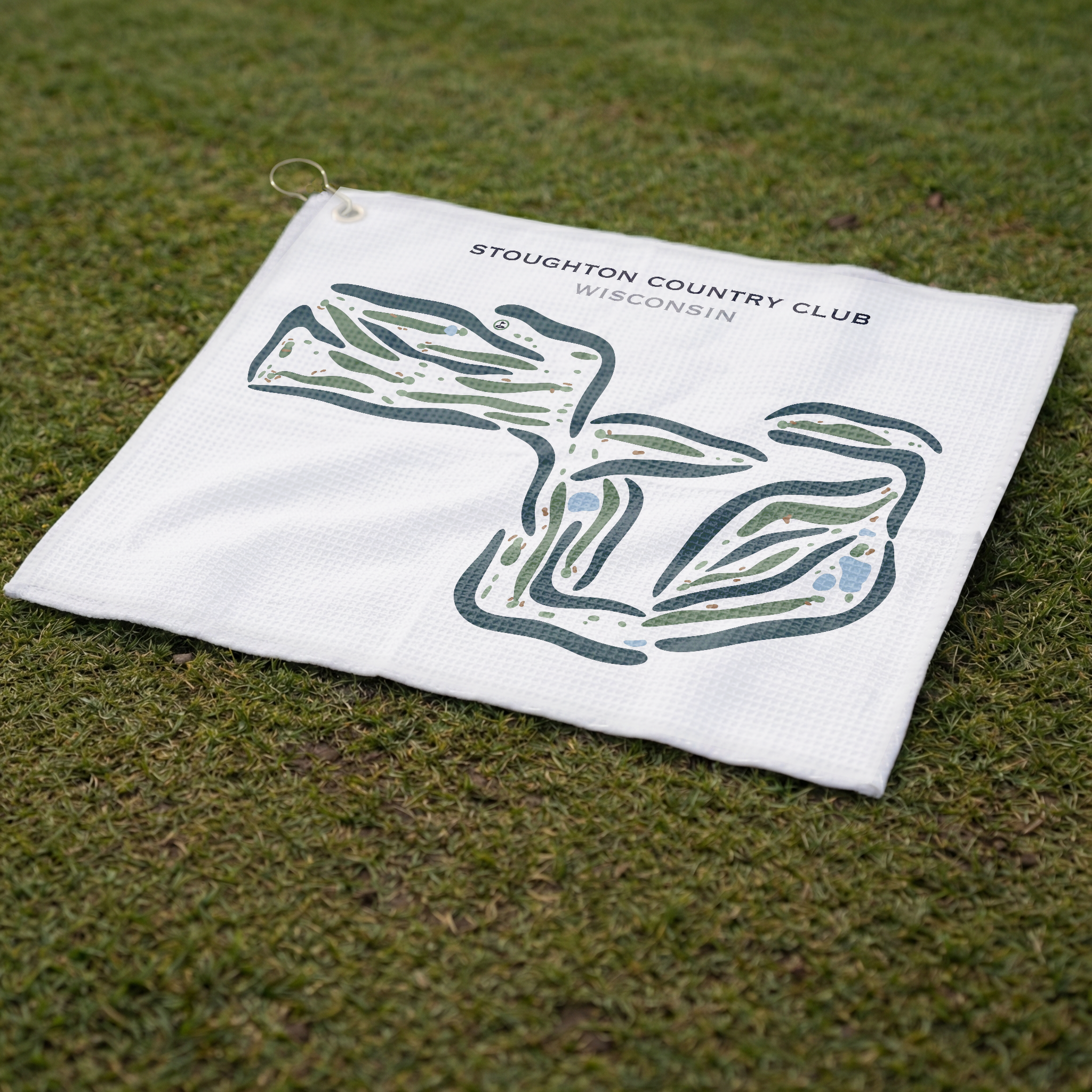 Stoughton Country Club, Wisconsin - Printed Golf Courses