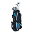 Strata Men's 12-Piece Complete Golf Set – Blue/Black – New