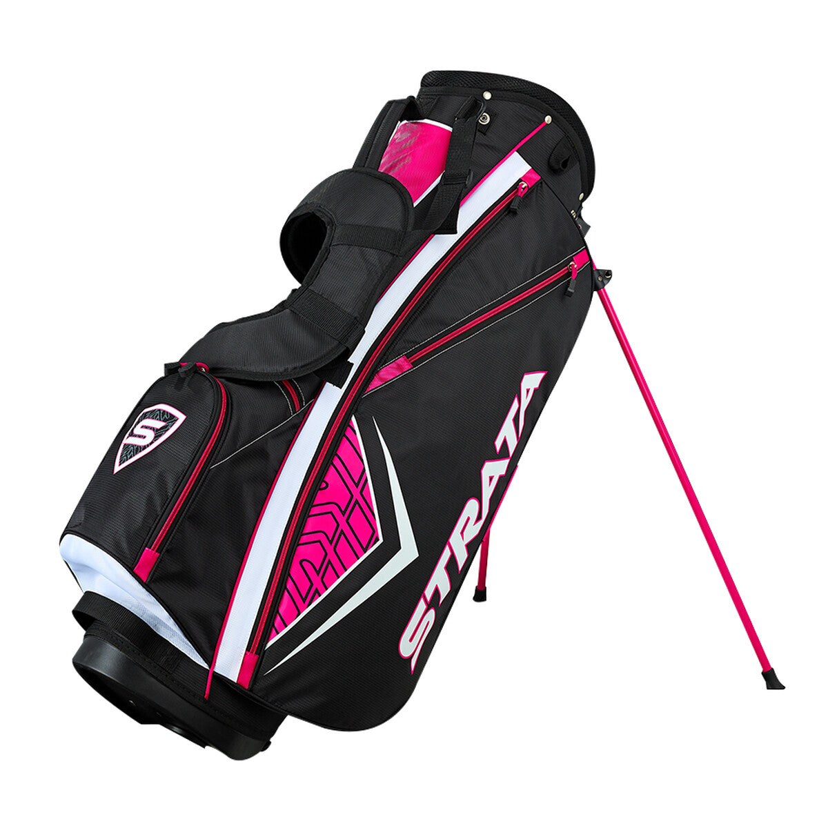 Strata Women's 11-Piece Complete Golf Set – Pink/Black – New