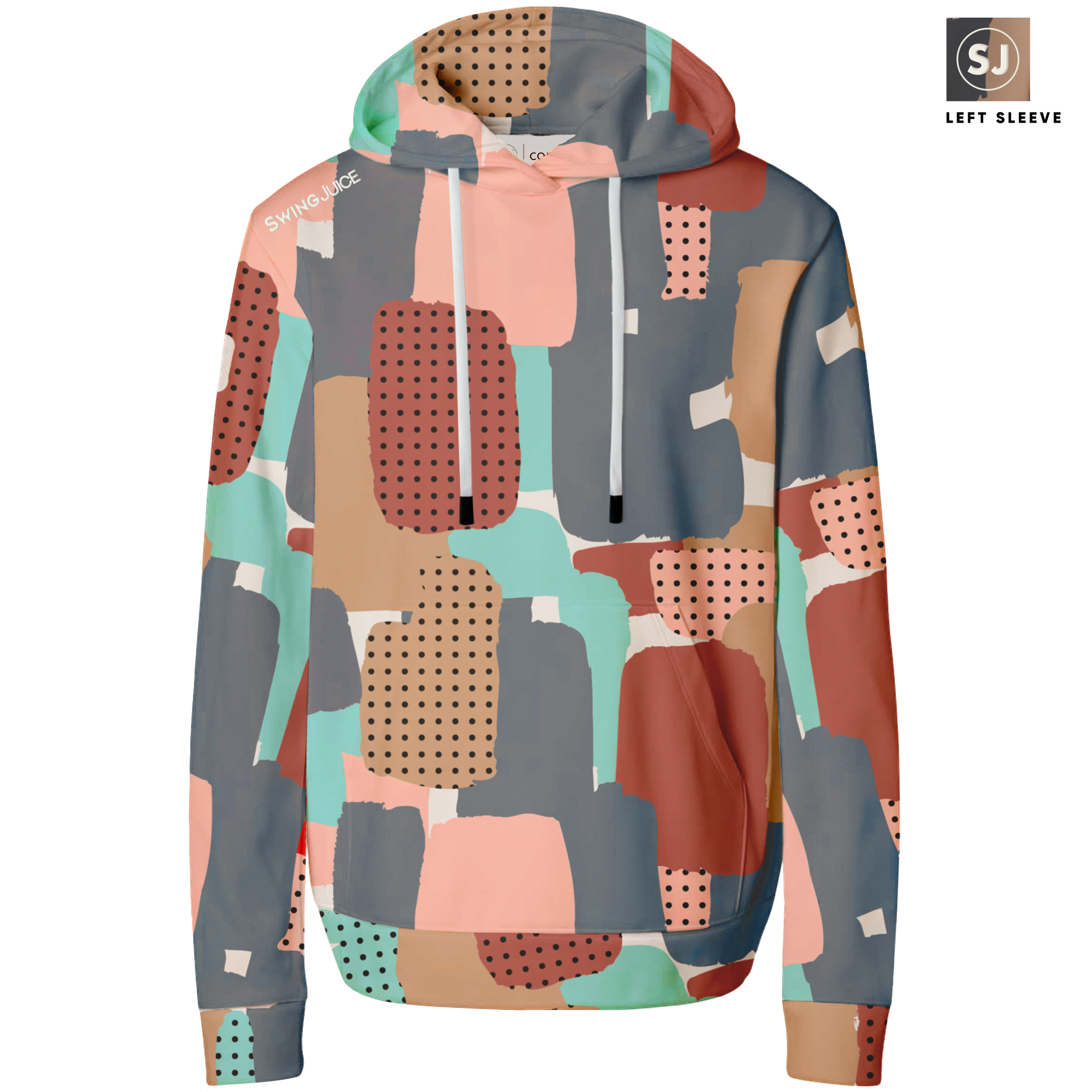 Golf Abstract Camo Men's Performance Hoodie - Final Sale