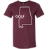 Golf Alabama Unisex T-Shirt