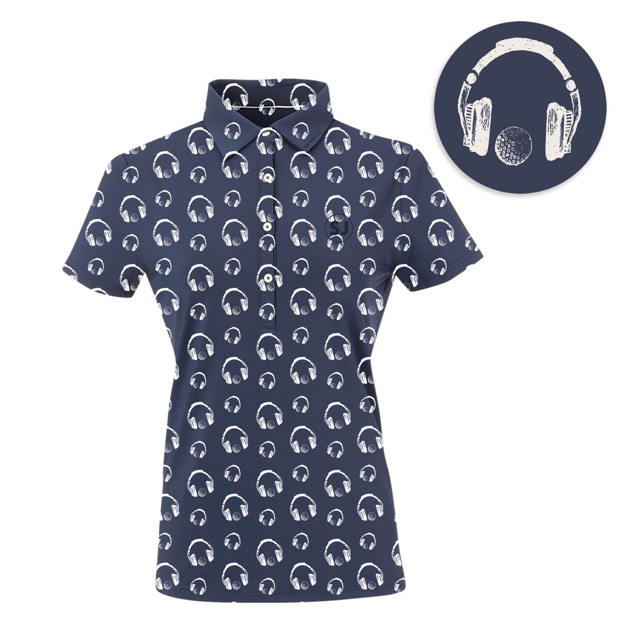 Golf & Hip Hop Women's Polo - Final Sale