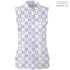 Golf Smile Face Women's Sleeveless Polo - Final Sale