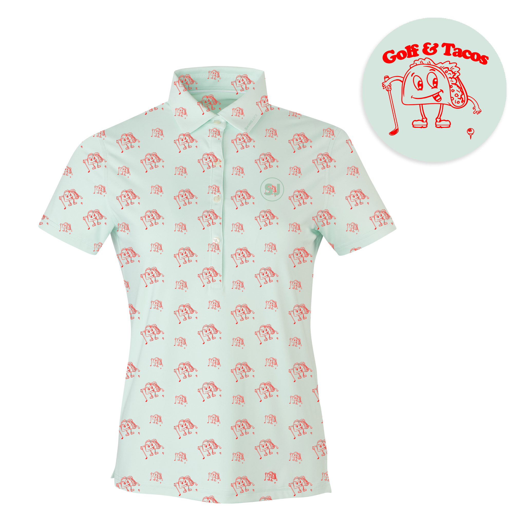 Golf & Tacos Women's Polo - Final Sale