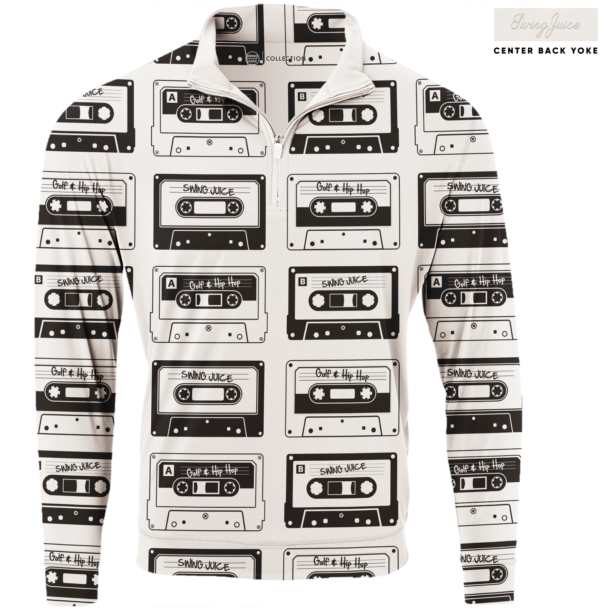 Golf Mixtape Men's Quarter Zip - Final Sale