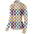 Golf Multi Checker Women's Full Zip - Final Sale