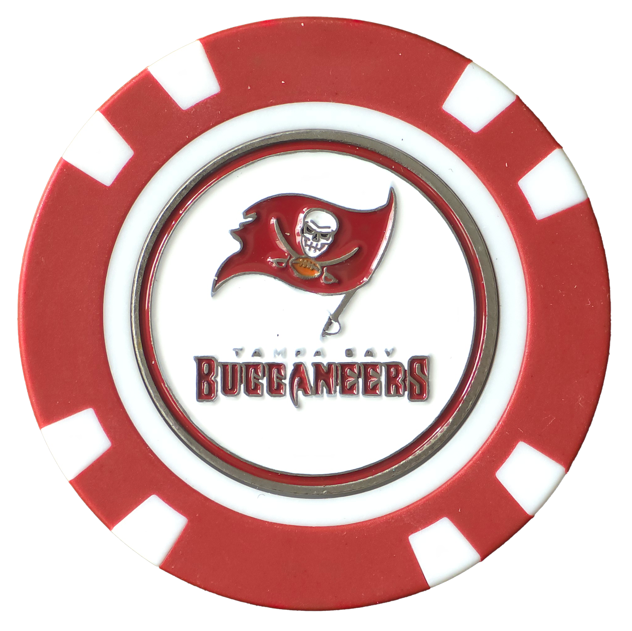 Officially Licensed Tampa Bay Buccaneers Poker Chip Ball Marker