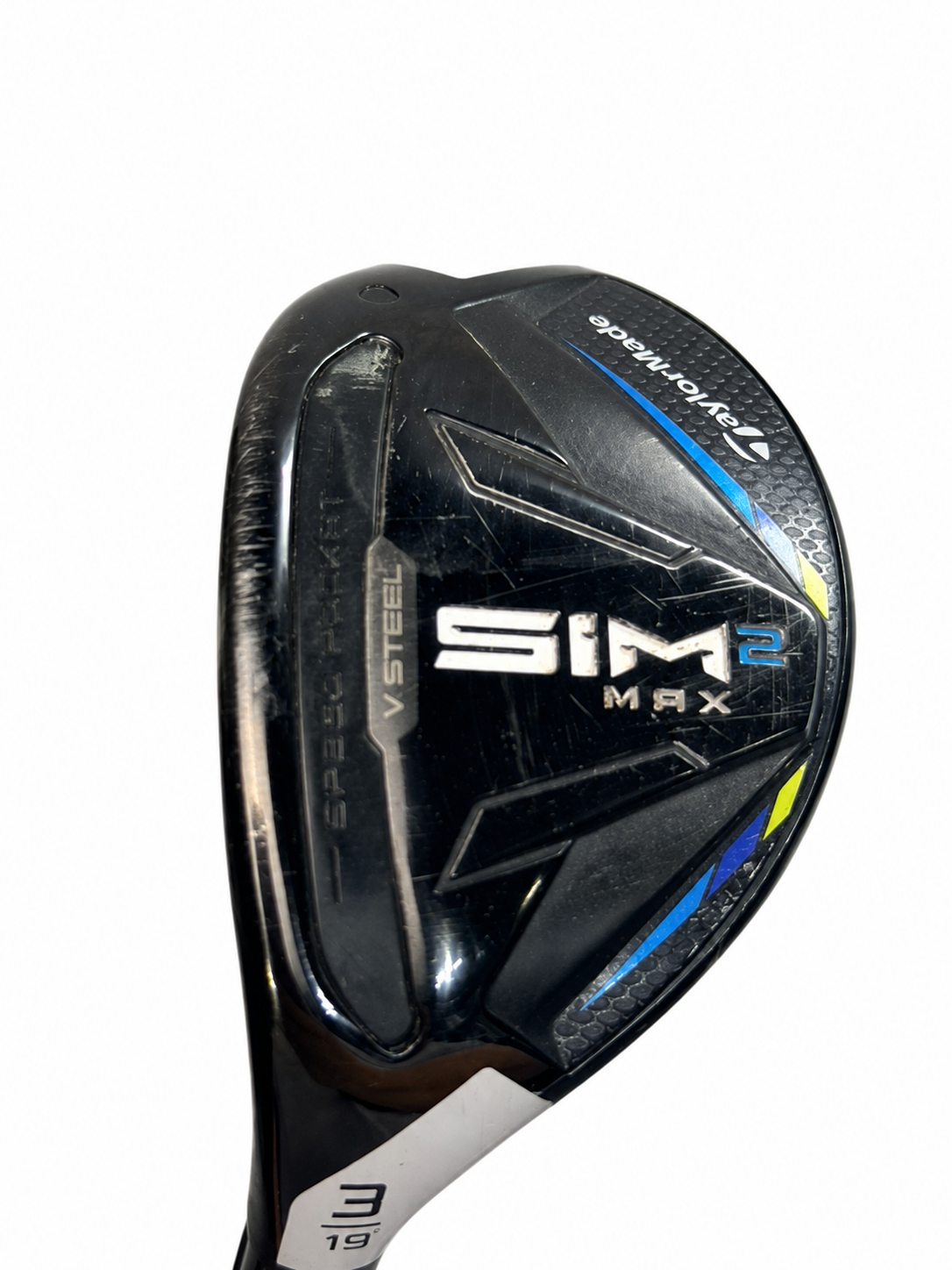 TaylorMade SIM2 MAX 3 Hybrid 19° Ventus 7-S Stiff LH Used