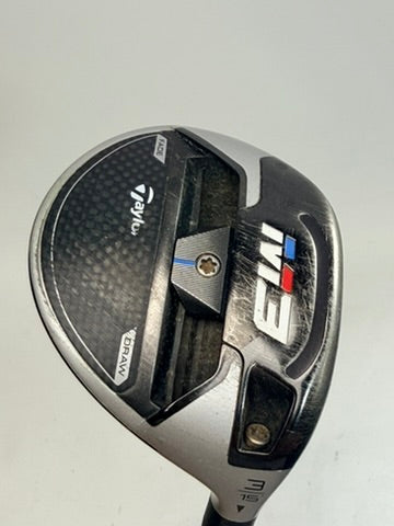TaylorMade M3 3 Wood 15° HZRDUS 63g 6.0 Stiff RH Used