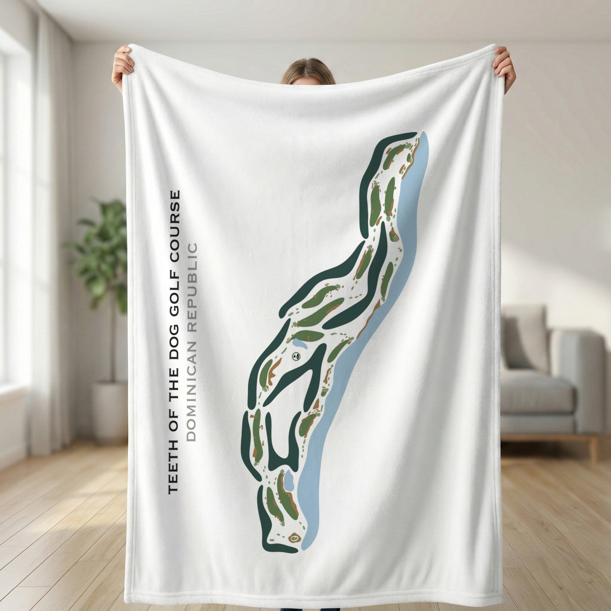Teeth of the Dog Golf Course, Dominican Republic - Printed Golf Courses