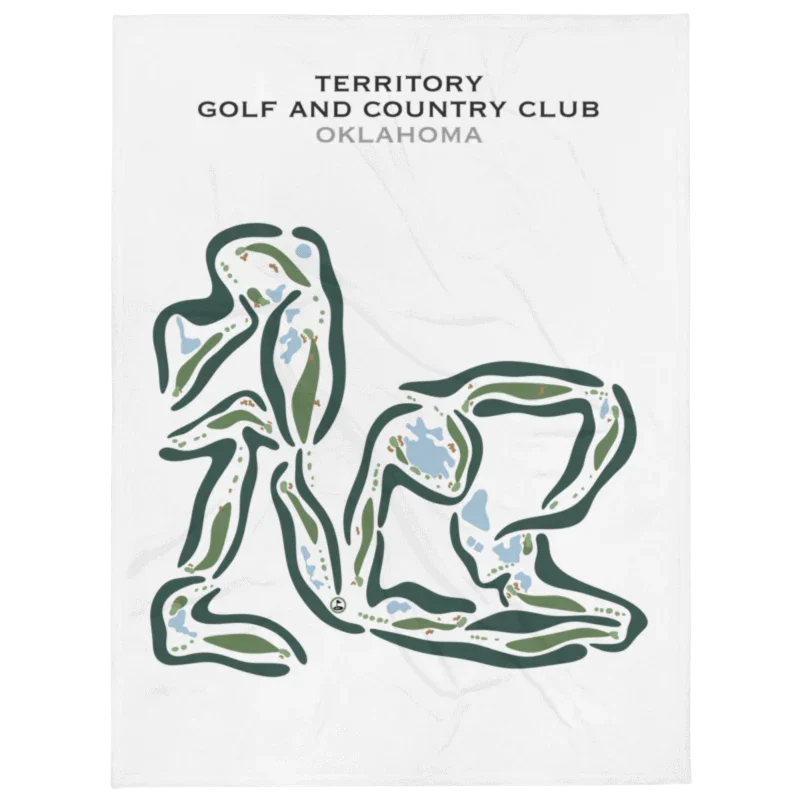 Territory Golf & Country Club, Oklahoma - Printed Golf Courses