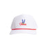 Texas Bluebonnet Red Rope Hat