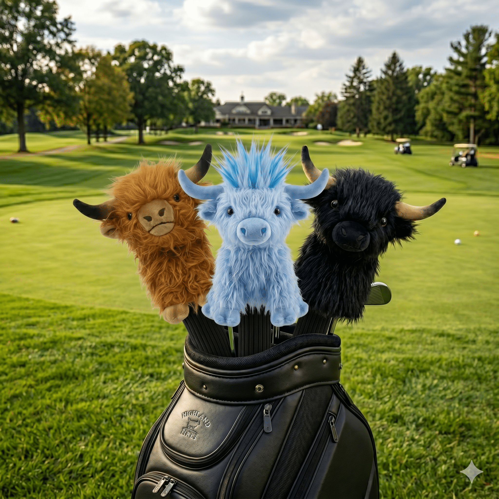 The Highland Cow Hooligan Head Cover