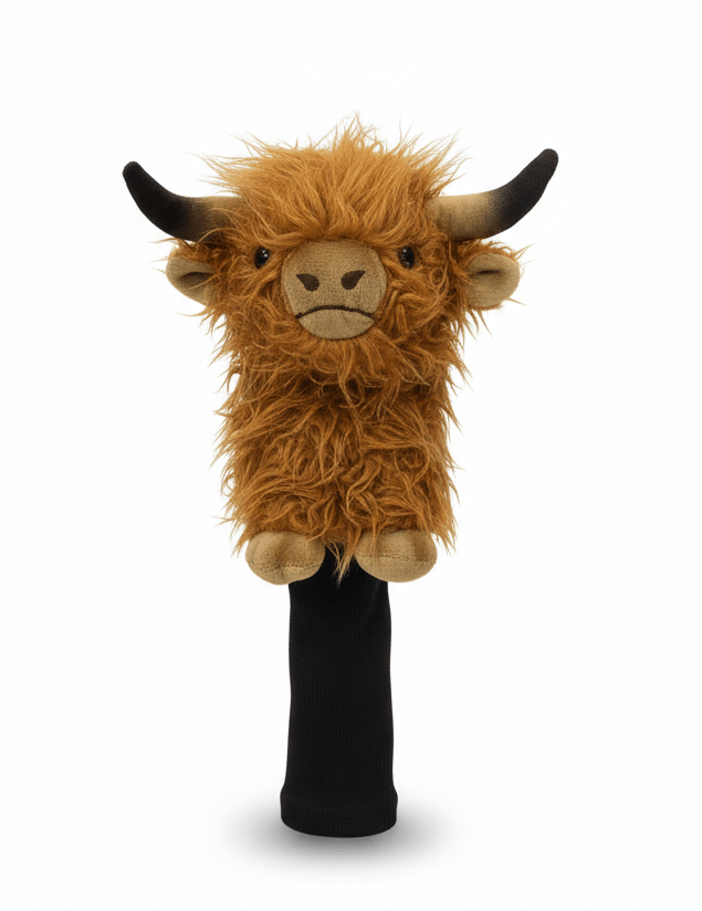 The Highland Cow Hooligan Head Cover