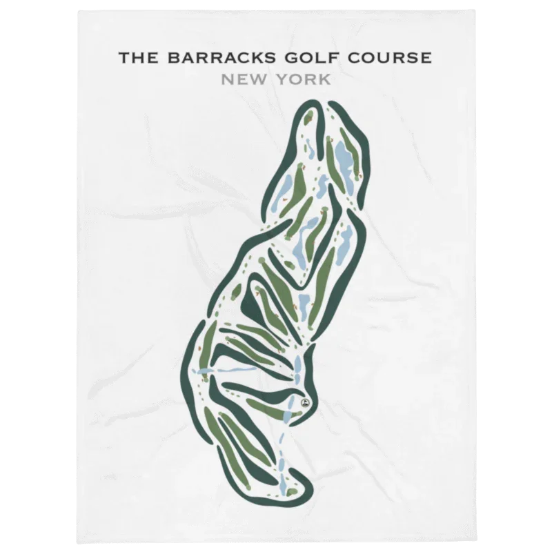 The Barracks Golf Course, New York - Printed Golf Courses