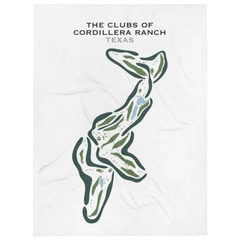 The Clubs Of Cordillera Ranch, Texas - Printed Golf Courses